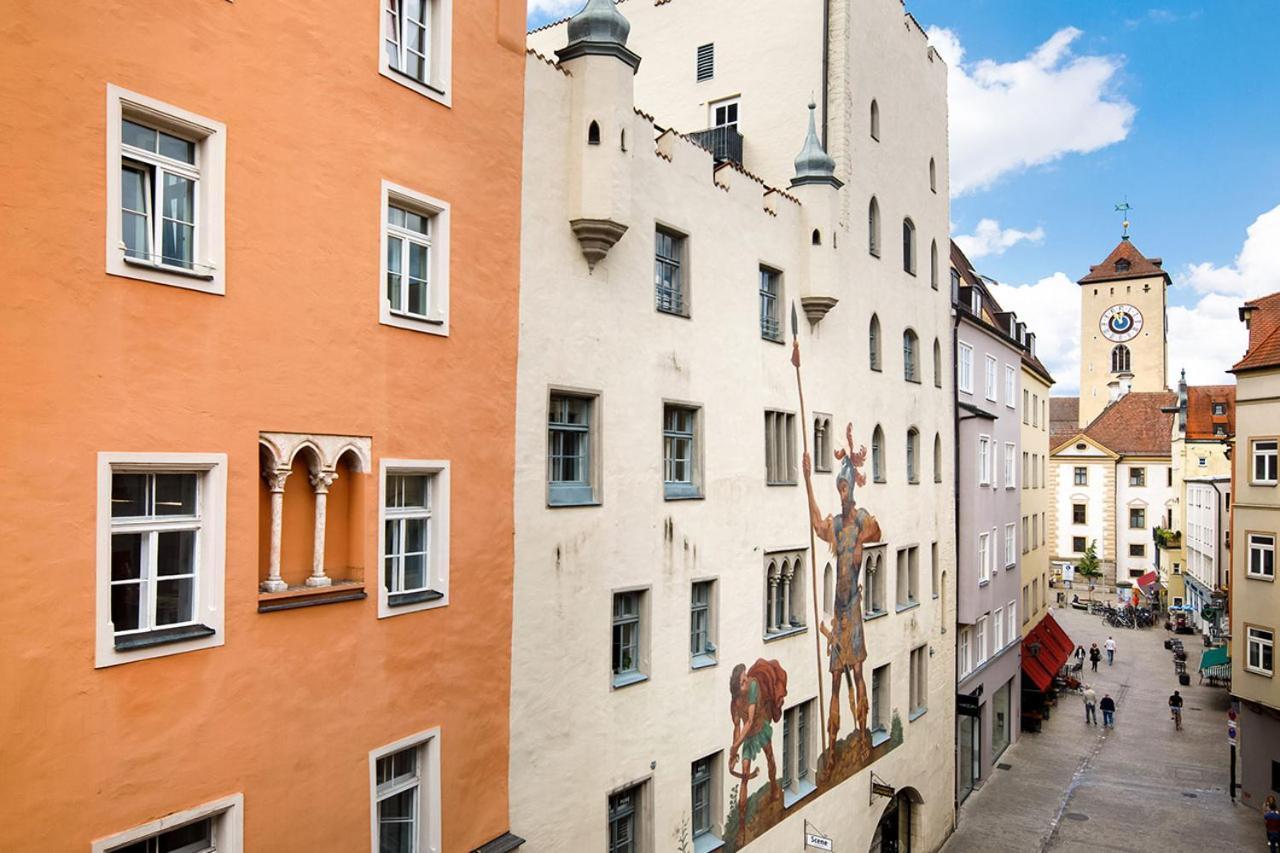 Hotel Goliath Am Dom Ratisbona Exterior foto